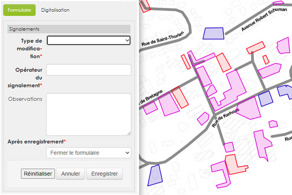 Cartographie du stationnement automobile dans les centralités de Lorient Agglomération