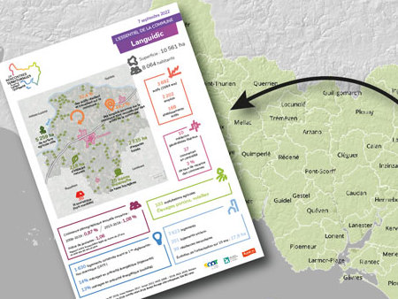 carte interactive les communes du pays de Lorient-Quimperlé à la carte