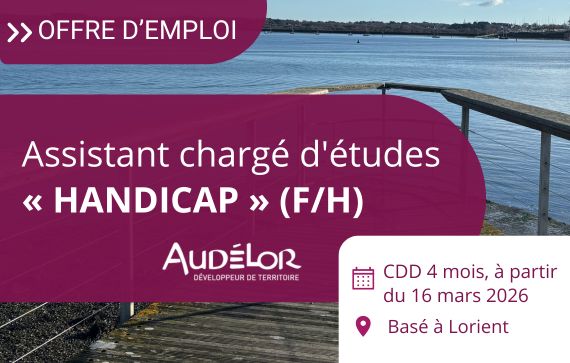 Offre d'emploi - CDD 4 mois | Assistant chargé d'études « Handicap » (F/H)