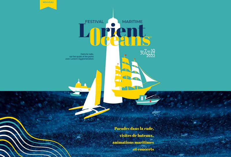 Festival Maritime Lorient Océans du 7 au 10 juillet 2022