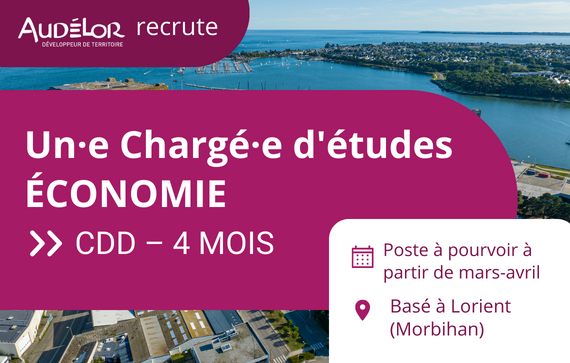 Offre d'emploi - CDD 4 mois | Chargé·e d'études Économie