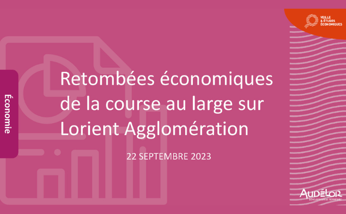 Retombées économiques de la course au large sur Lorient Agglomération