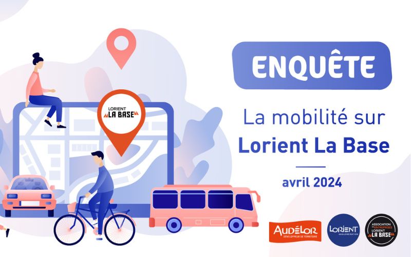 ENQUÊTE -  La mobilité sur le site de Lorient La Base