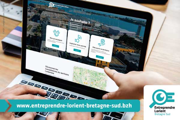 Entreprendre Lorient Bretagne Sud, un portail unique pour développer son projet ou son activité