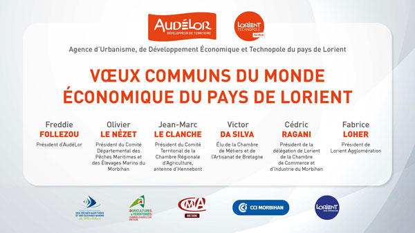 Voeux communs du monde économique du pays de Lorient