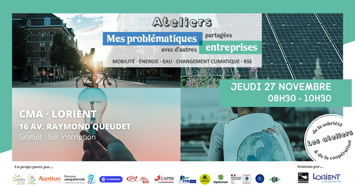 Mobilité - Eau - Énergie - Adaptation - RSE // Mes problématiques partagées avec d'autres entreprises