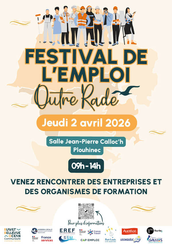  Festival de l'emploi Outre Rade à Plouhinec 2026