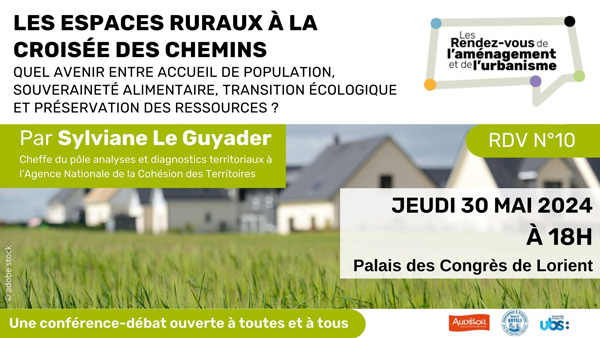 Les espaces ruraux à la croisée des chemins. Quel avenir entre accueil de population, souveraineté alimentaire, transition écologique et préservation des ressources ?