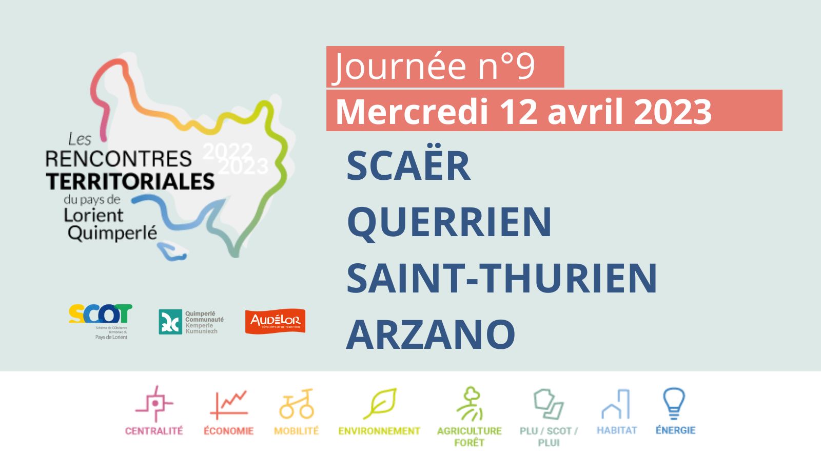 Rencontre territoriale du pays de Lorient-Quimperlé n°9 - Scaër, Querrien, Saint-Thurien, Arzano