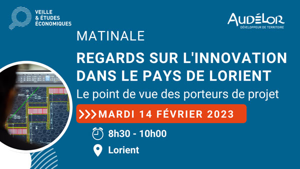 Matinale | Regards sur l'innovation dans le pays de Lorient - Le point de vue des porteurs de projet