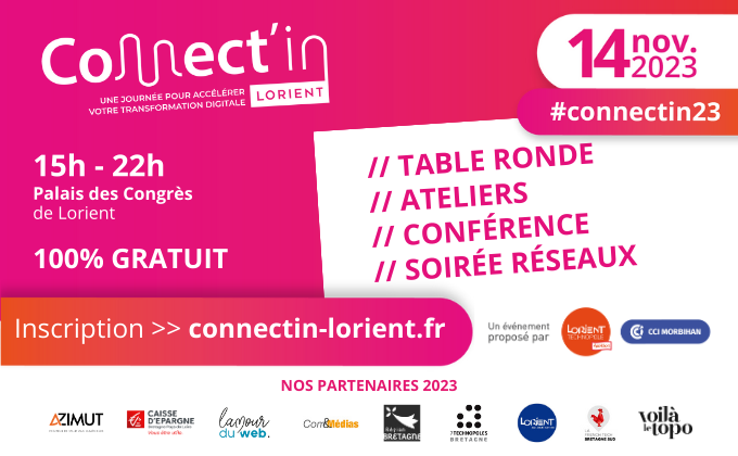 Connect'in Lorient 14 novembre 2023
