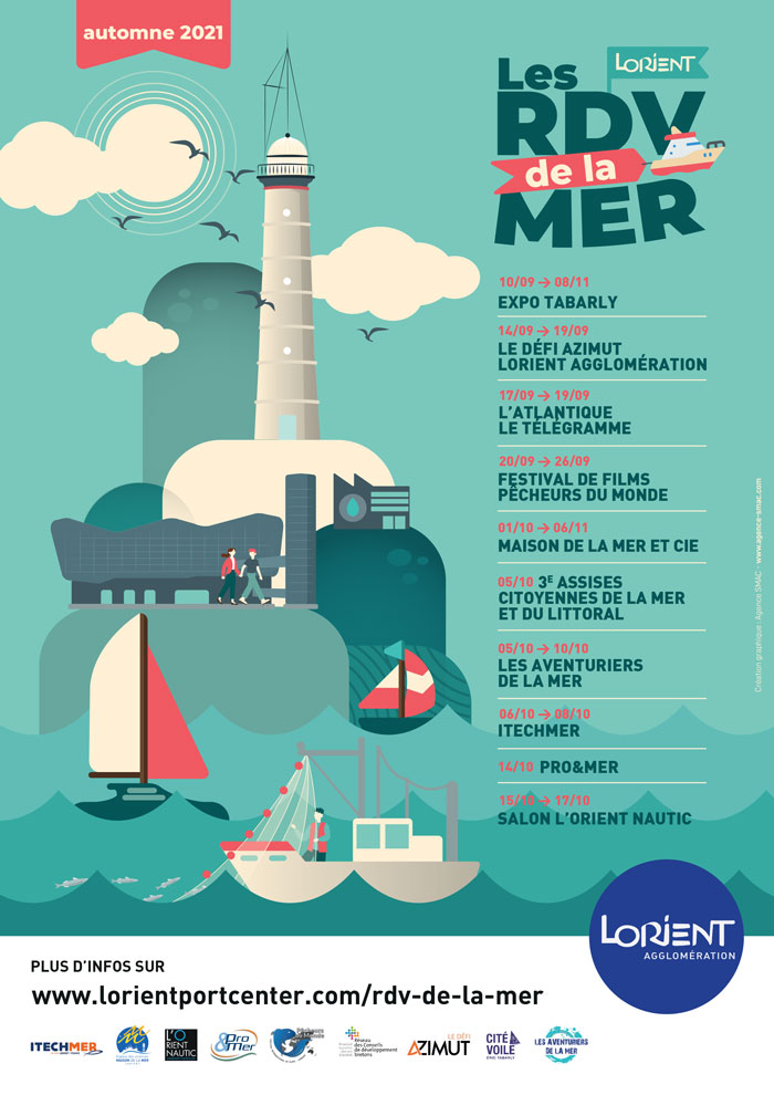  LES RENDEZ-VOUS DE LA MER - Du 10 septembre au 8 novembre sur l'agglomération de Lorient