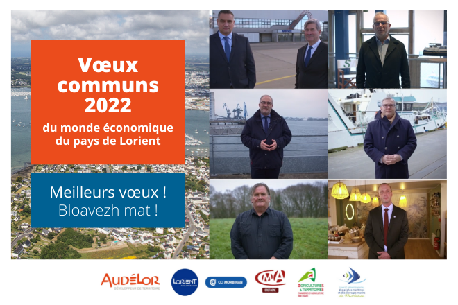 Vœux communs 2022 du monde économique du pays de Lorient