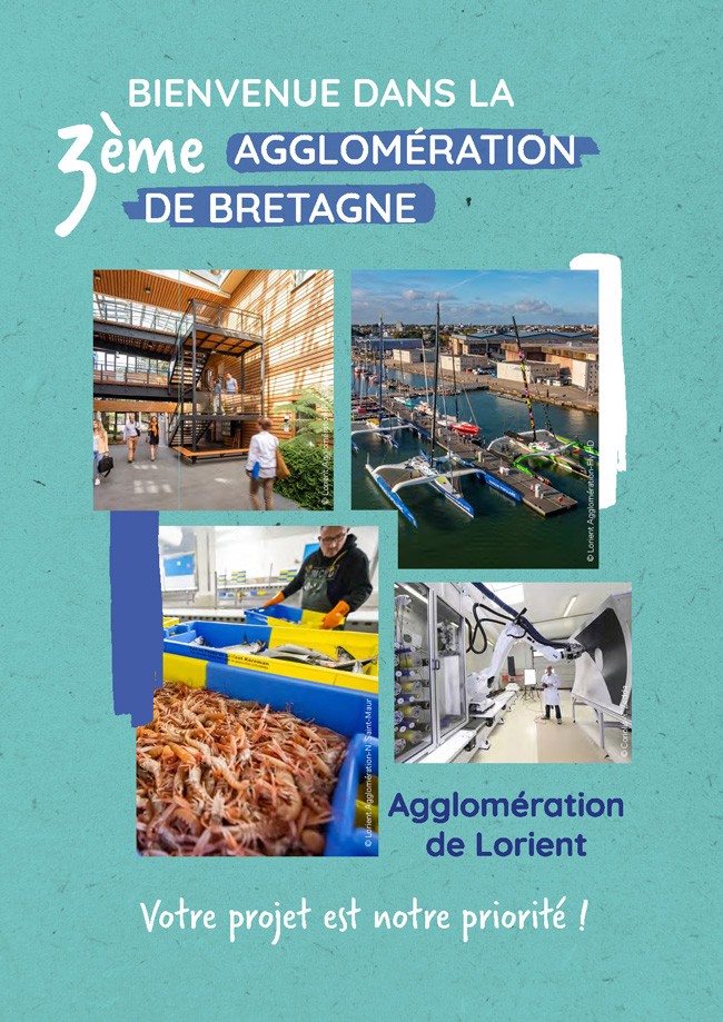 Lorient Agglomération. Bienvenue dans la 3ème Agglomération de Bretagne
