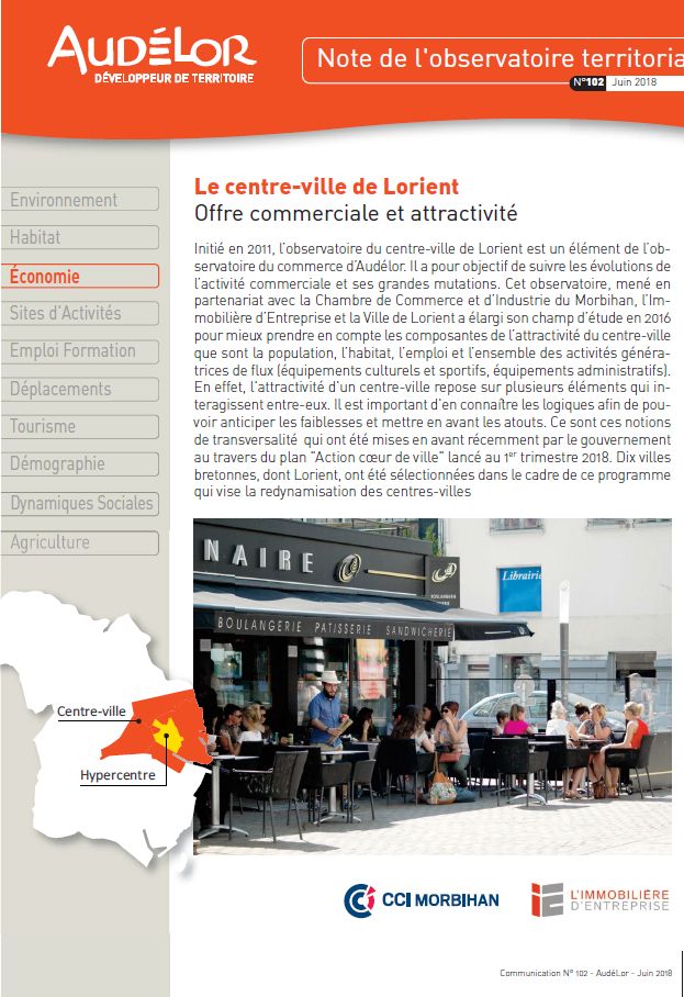  Le centre-ville de Lorient. Offre commerciale et attractivité