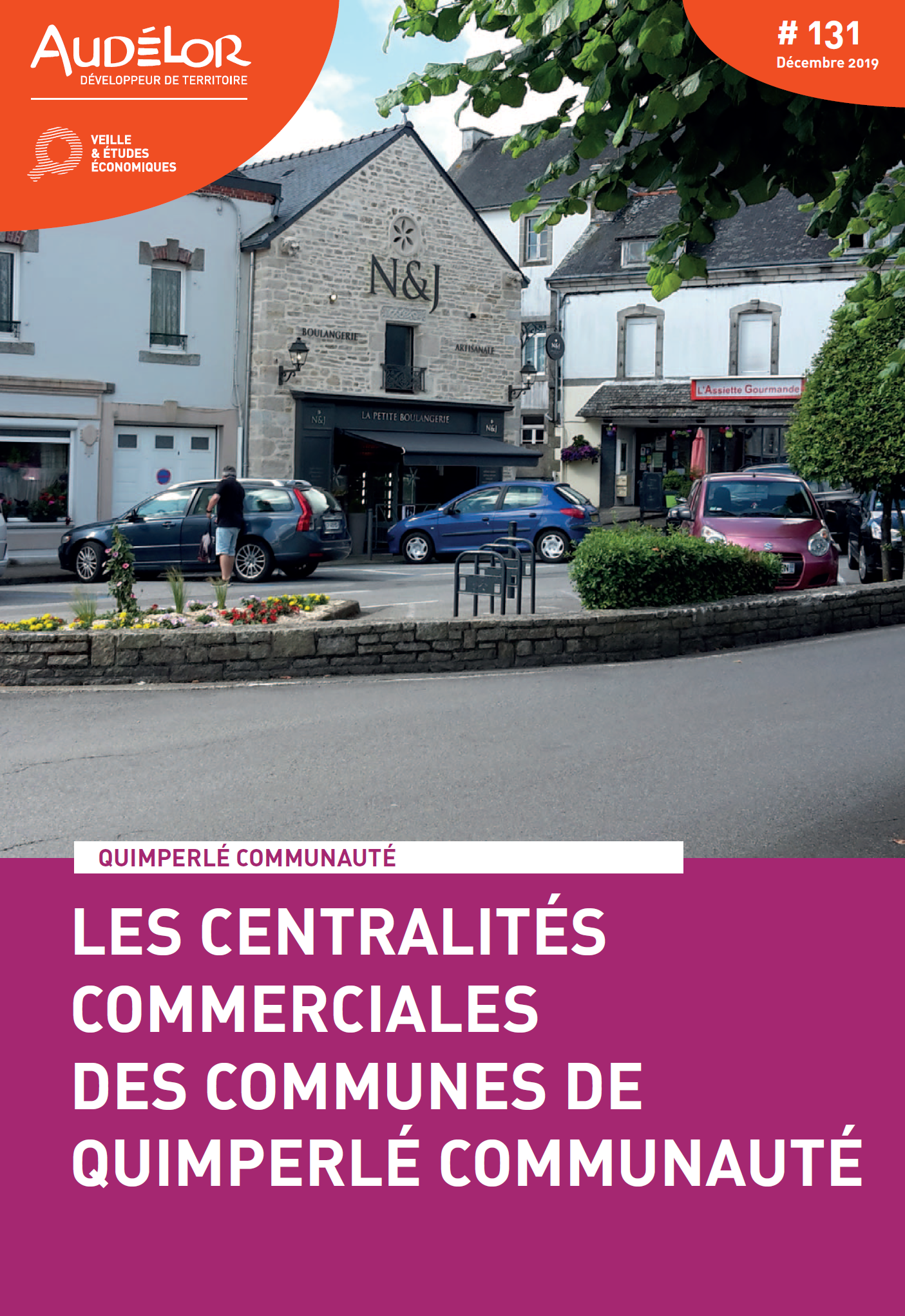 Les centralités commerciales des communes de Quimperlé Communauté