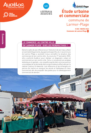 Étude urbaine et commerciale commune de Larmor-Plage