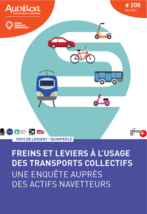 Freins et leviers à l'usage des transports collectifs sur le pays de Lorient-Quimperlé. Une enquête auprès des actifs navetteurs.