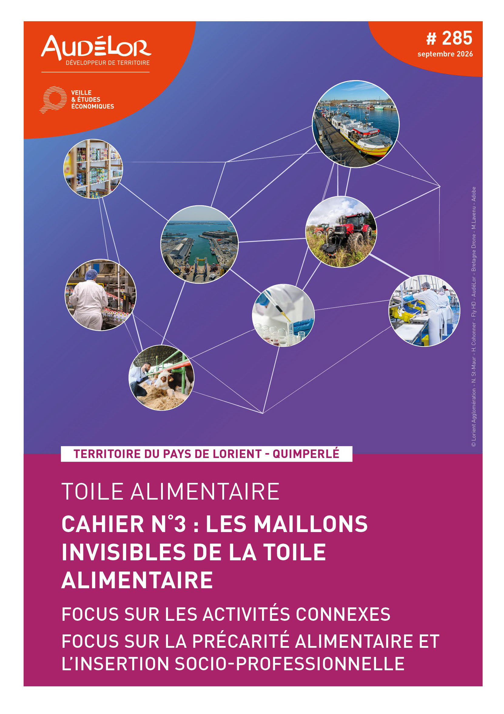 Toile alimentaire du pays de Lorient -Quimperlé. Cahier n°3 : les maillons invisibles de la toile alimentaire