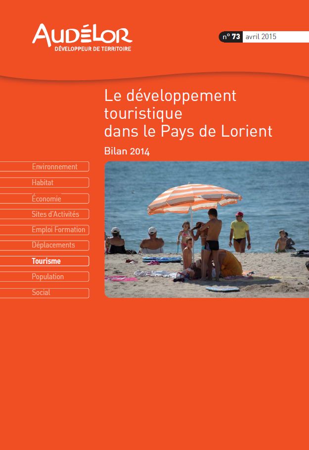 Le développement touristique dans le Pays de Lorient. Bilan 2014
