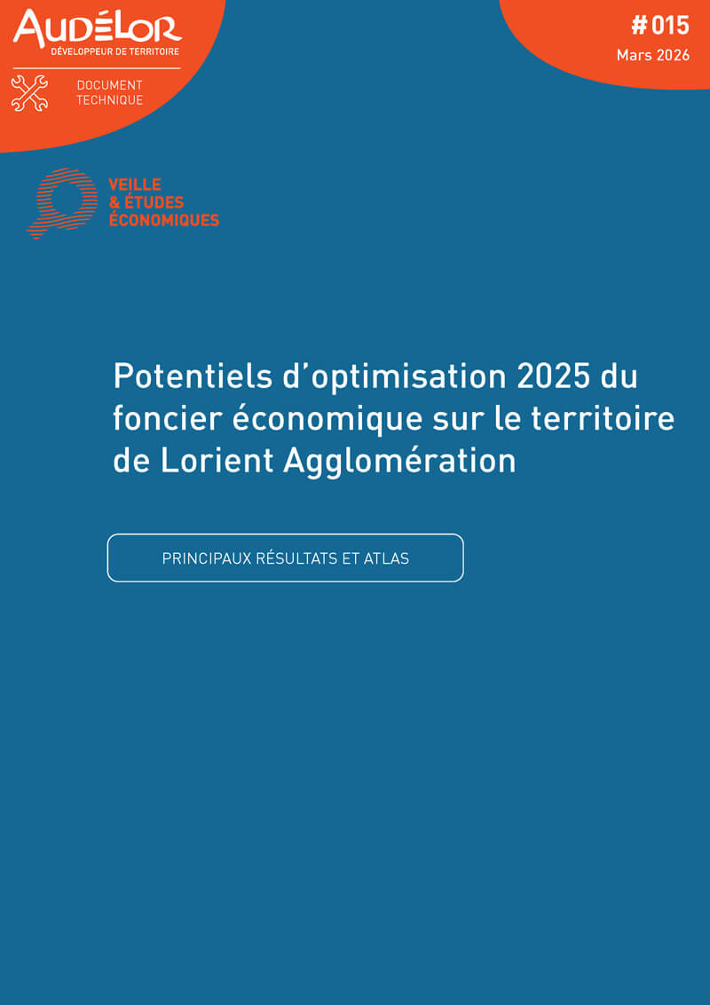 Potentiels d'optimisation 2025 du foncier économique sur Lorient Agglomération